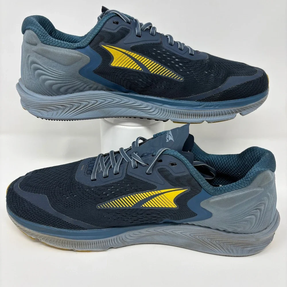 Altra Torin 5 Men's Size 11 Blue Yellow Running Shoes (AL0A547F408)